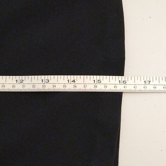 A. BYER WIDE DROP WAIST,  FLARE, GOLD ACCENTED BOW BELT, ZIP BACK MINI SKIRT - Picture 6 of 8